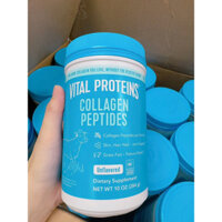Collagen Vital Proteins Mỹ collagen bột, không mùi vị để pha vào đồ uống, dễ uống