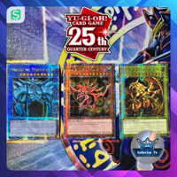 Collector Store VN - Thẻ Bài YugiOh (US): BỘ TAM THẦN Ai Cập (25th) - OBILISK, SLIFER, RA