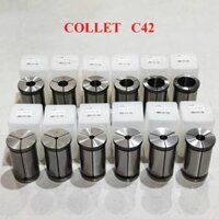 Collet Kẹp Dao Chuôi Trụ C42 – Độ Chính Xác Cao