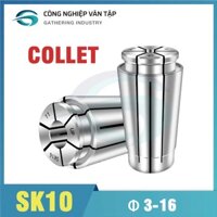 Collet SK10, SK16 - Collet kẹp dao phay kiểu SK có độ chính xác cao
