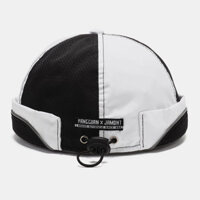 Collrown Breathable Mesh Skull Cap Brimless Hats With Buttons Adjustable Elastic Band