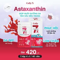 COLLY 7X COLLAGEN ASTRAXANTHIN 4 SACHETS/BOX (10 CAPSULE/SACHET)