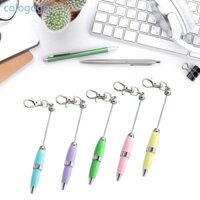 Colo 5 Chiếc Đính Hạt Bút Bi 1 0mm Chữ Ký Bút Kim Loại Viết Bút DIY Đính Hạt Bút