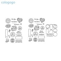 Colo Chủ Đề Valentine Cắt Chết Và Tem Silicon Trong Suốt Để Làm Thiệp Valentine