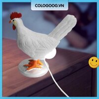 [Cologoog.vn] Đèn Trứng Gà Nhựa Đèn Ngủ Gà Ngộ nghĩnh Quà Tặng Cho Bạn Bè