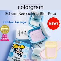 Colorgram Sebum Retouch Blur Pact Pink Powder Gói giới hạn