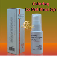 Coloring co nét  khóa sợi -điêu khắc chân mày