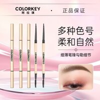 Colorkey Chì Kẻ Lông Mày Hai Đầu Lâu Trôi Chống Thấm Nước Và Mồ Hôi