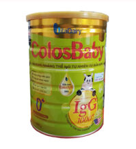ColosBaby Gold 0+ 800 Gr: Sữa tăng trưởng có Bổ sung IgG từ sữa non tự nhiên, dùng trẻ từ 0 đến 12 tháng.
