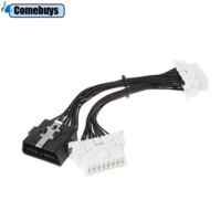 Com * 16 pin OBD2 OBD 2 Cáp nối dài Bộ chia OBDii Một Nam đến Hai Nữ Cáp Y