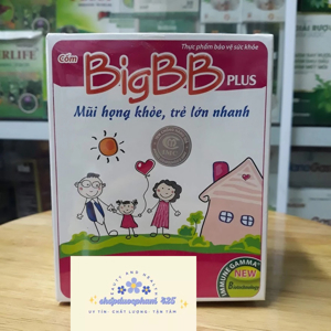 Cốm BigBB Plus -Giảm viêm mũi họng, hạn chế dùng kháng sinh