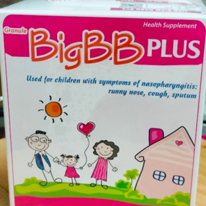 Cốm BigBB Plus -Giảm viêm mũi họng, hạn chế dùng kháng sinh