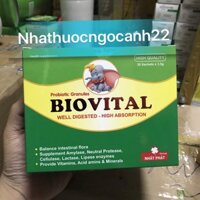 CỐM BIOVITAL - BỔ SUNG MEN VI SINH CHO HỆ TIÊU HÓA KHỎE MẠNH