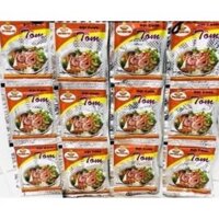 Com Bo 10 dây Bột Canh Tôm Thiên Hương Food Dây 10 Gói x10g Date mới