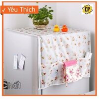 com bo 10 tấm phủ tủ lạnh nilon