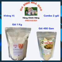 Com Bo 2 Gói Bột Chiên Giòn Tổng Hợp (Gói 1Kg ) Bột Rang Muối (Gói 450 Gam ) .