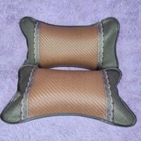 Com bo 2 Gối trúc gối mây loại to hàng đẹp