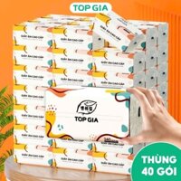 Com bo 20 gói khăn giấy ăn 4 lớp dày giặn Top Gia