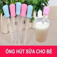 Com bo 20 Ống hút sữa, bón thuốc loại 5ml