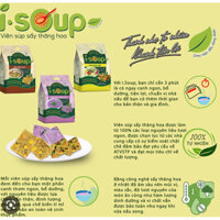 COM BO 3 GÓI CANH LIỀN (Súp nấm, khoai mỡ, cánh chua ) I-Soup 42g (6 viên x 7g)