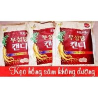 Com Bo 3 gói kẹo Sâm không đường trắng  500gr