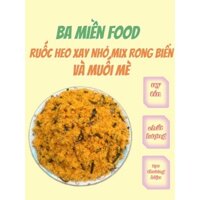 com Bo 3 hũ (1hũ/200gr) chà bông heo xay nhỏ mix rong biển và muối mè