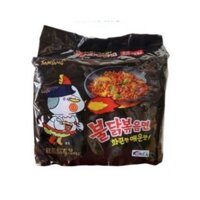 Com bo 5 gói Mì khô gà cay Samyang