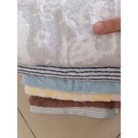 com bo 5 khăn mặt khăn tắm Hàn Quốc 100%từ cotton 40*80cm.thương hiệu songwol