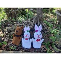 com bo bông bi nhồi thú