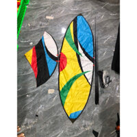 com bo diều 1m7 tự làm ( đầy đủ vật liệu như hình để các bạn  tự làm cho mình 1 con diều)