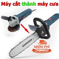 Com bo Lưỡi cưa xích gắn máy mài cầm tay (Máy Mài lưỡi cưa xích) - bảo hành 12 tháng