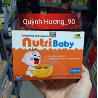 Cốm bổ NUTRIBABY giúp bé ăn ngon tiêu hóa tốt ( Nutri baby 20 gói)