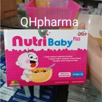 Cốm bổ NUTRIBABY PLUS giúp tăng cường miễn dịch hệ hô hấp cho bé