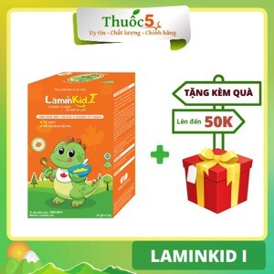 Cốm bổ sung vi khoáng và vitamin Laminkid I hộp 20 gói