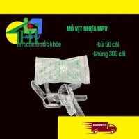 Com Bo Túi 50 Cái Mỏ Vịt Nhựa MPV Khám Phụ Khoa