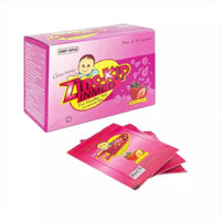 Cốm bổ Zinc - Kid INMED Hương Dâu (Hộp 25 gói) Bổ sung kẽm vào chế độ ăn, giúp ăn ngon, tăng cường hệ miễn dịch.