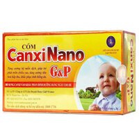 Cốm Canxi Nano G&P, giúp bổ sung canxi giúp phát triển hệ xương