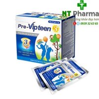 Cốm canxi Pre-Vipteen 3: Hỗ trợ phát triển chiều cao, xương răng chắc khỏe