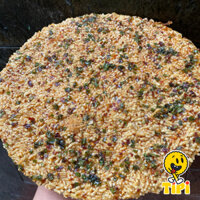 Cơm cháy mắm hành túi 500g - Cơm cháy đáy nồi siêu ngon - Cơm cháy TiPi