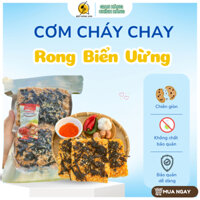 Cơm cháy rong biển vừng - [ 500GR ] - Cơm cháy Quê Tôi - Cơm cháy thuần chay 100%
