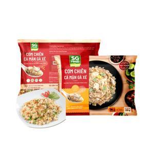 Cơm chiên cá mặn gà xé Sg Food 250g 1 tô