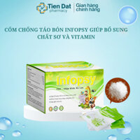 Cốm chống táo bón Infopsy - Giúp bổ sung chất sơ, tăng cường tiêu hóa (hộp 20 gói)