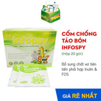 Cốm chống táo bón Infopsy - bổ sung chất xơ tiên tiến phối hợp Inulin & FOS (H 20 gói)