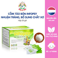 Cốm chống táo bón Infopsy bổ sung chất xơ, tăng cường tiêu hóa (Hộp 20 Gói X 5G)