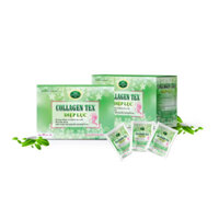 Cốm COLLAGEN TEX Diệp lục hỗ trợ đẹp da, chống lão hóa, cân bằng nội tiết tố nữ - Hộp 30 gói - Nguyên liệu NK từ Pháp