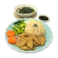 Cơm đậu hũ nhật sả ớt