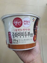 Cơm đậu phụ Tứ Xuyên ăn liền Hàn quốc 270g