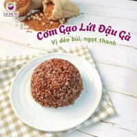 Cơm gạo lứt đậu gà