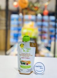 Cơm gạo lứt rau củ sốt kem Risotto organic Little Etoile 6th (120g)