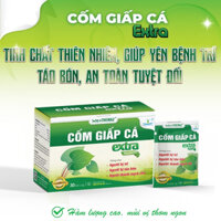 Cốm Giấp Cá Extra - Giải pháp tối ưu cho người táo bón, trĩ (Hộp 30 gói)